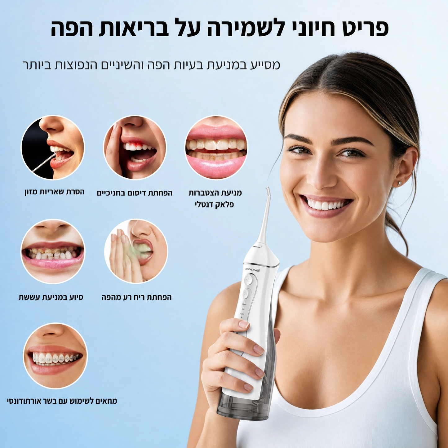 ™Mornwell– סילון מים דנטלי